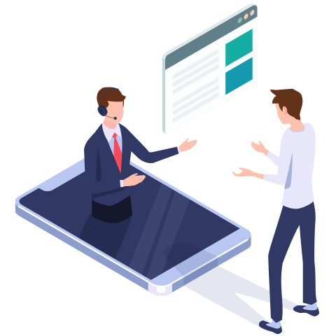 書類選考イラスト